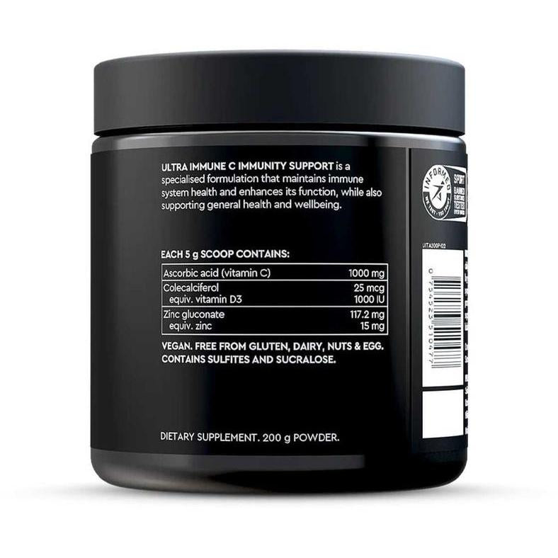 Pillar Performance Ultra Immune C Immunity Support Powder 200g Tropical