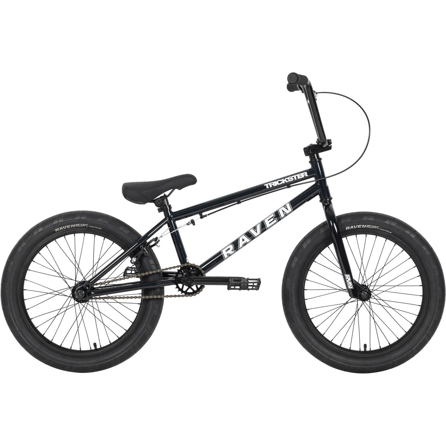Raven Trickster 20'' BMX Bike Gloss Black – 99 Bikes