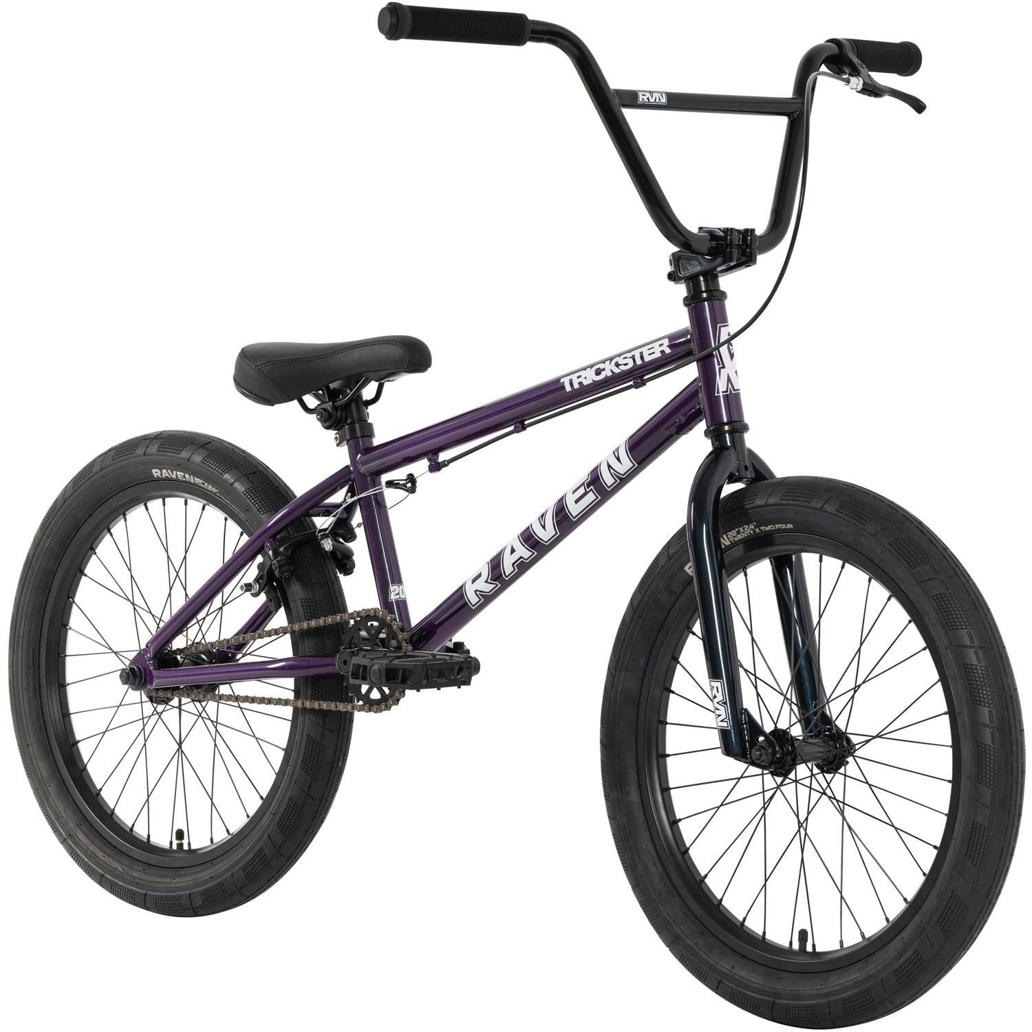 Raven Trickster 20'' BMX Bike Purple – 99 Bikes