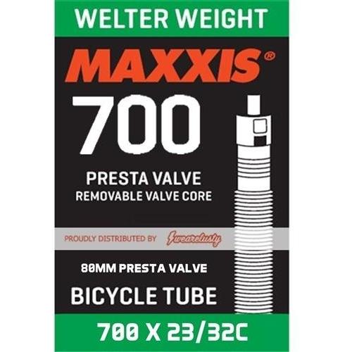Maxxis Welter Weight Presta Valve Tube 700 x 23/32c 80mm