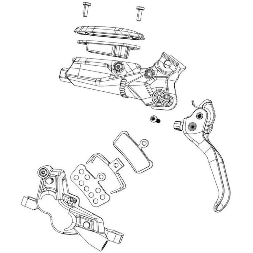 SRAM DB-SPP-A0 Disc Brake Caliper Piston Kit