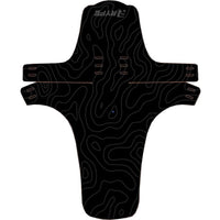 Ryfe Contour Mud Guard Large Black 362x297mm