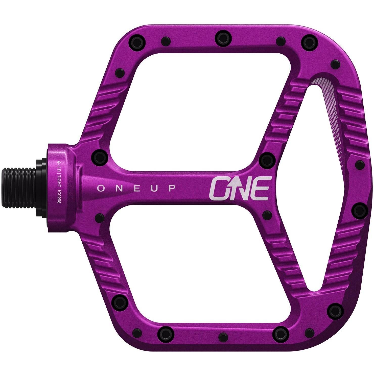 OneUp Components Aluminium Flat Pedals Purple