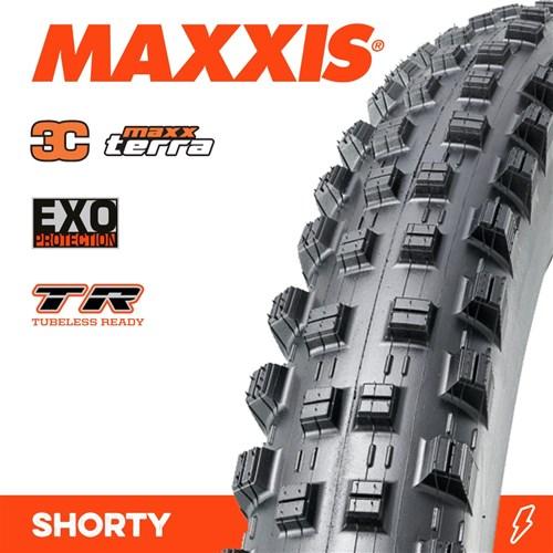 Maxxis Shorty TLR Folding MTB Tyre 60TPI 29 x 2.40''