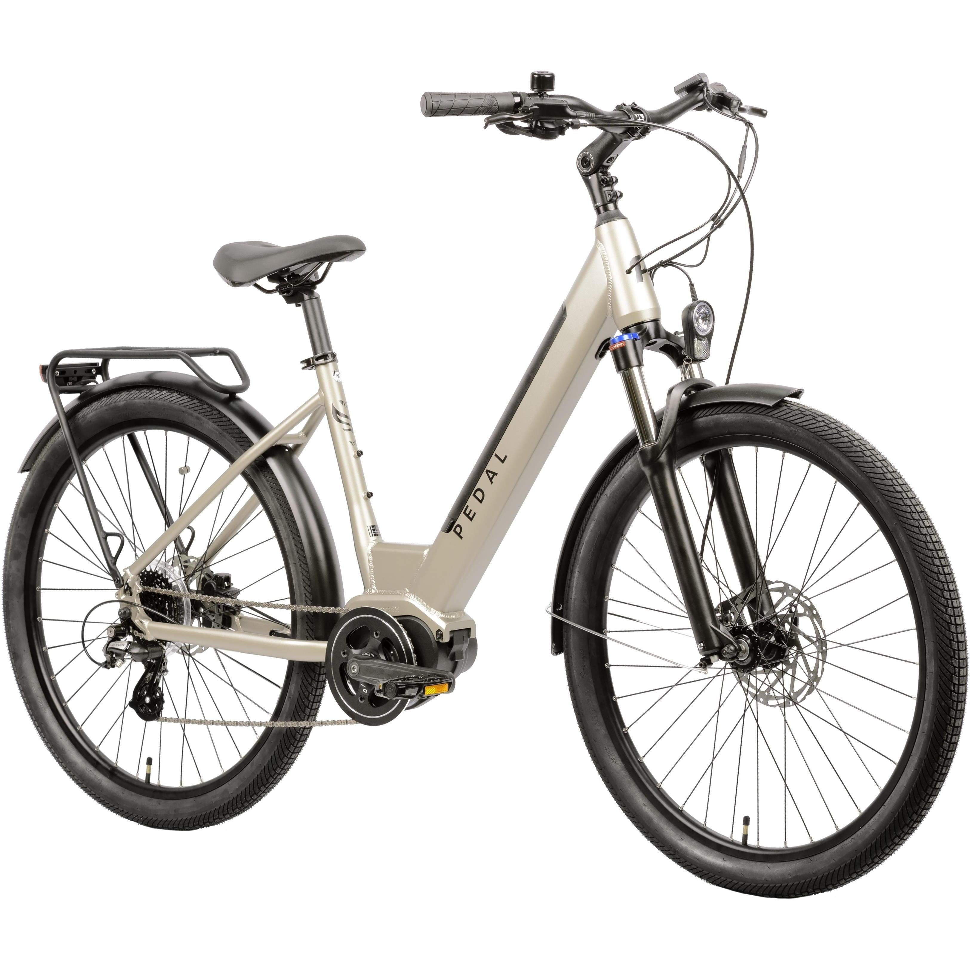 Pedal Eagle ST Electric Hybrid Bike Silver