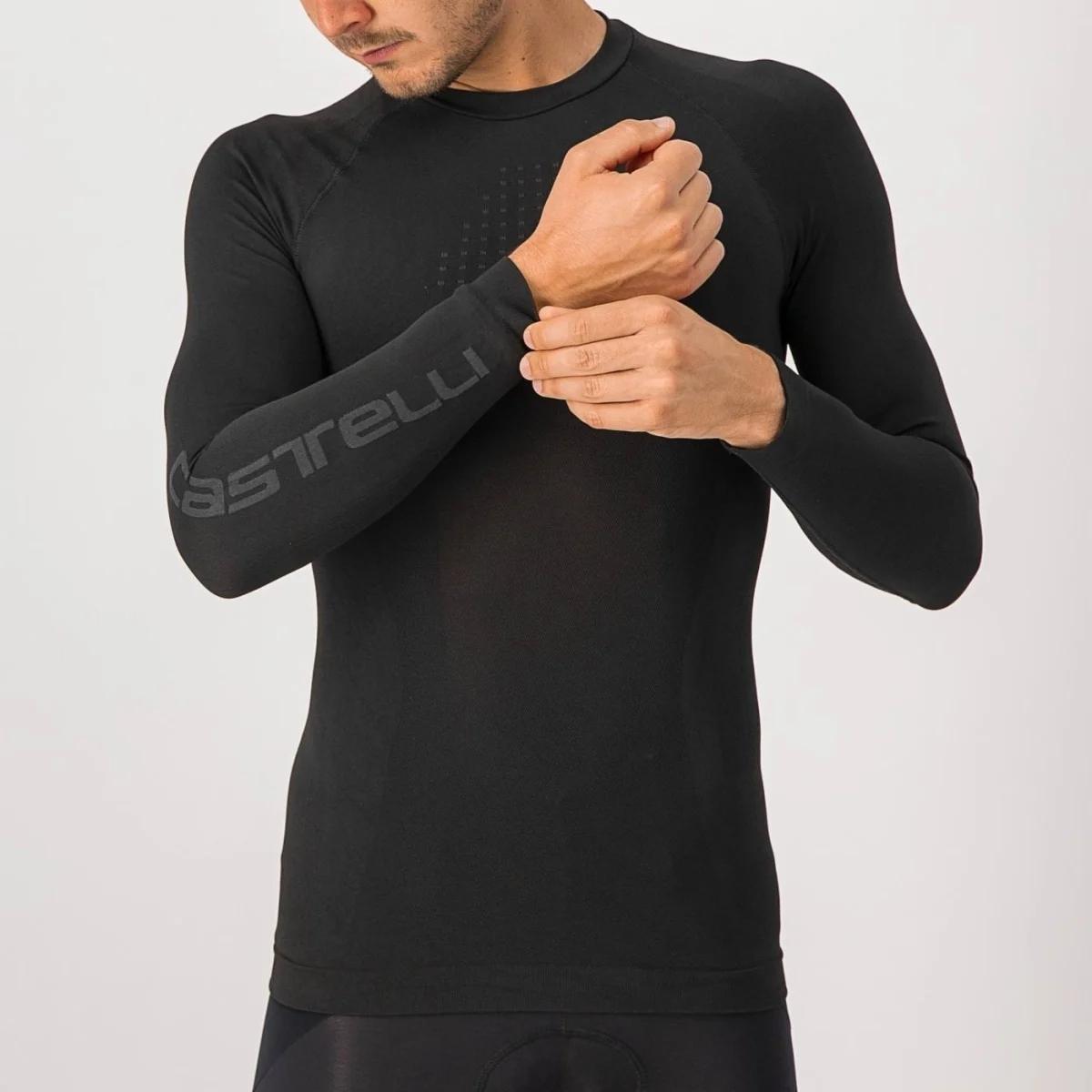 Castelli Core Seamless Long Sleeve Base Layer Black