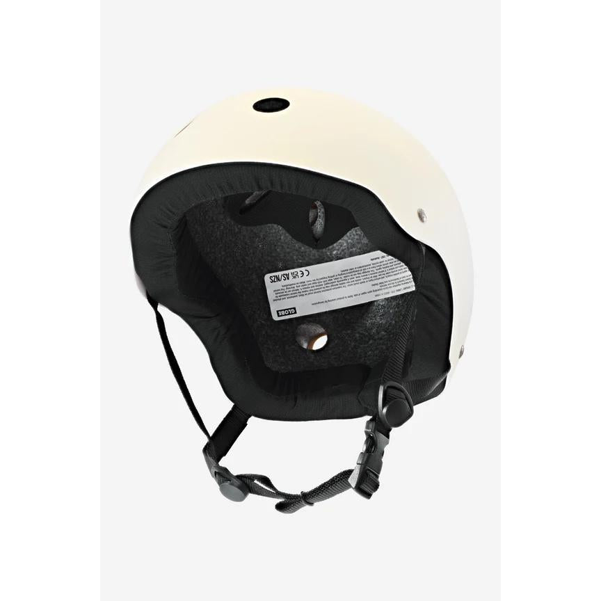 Globe Goodstock Certified BMX Helmet Matte Off-White