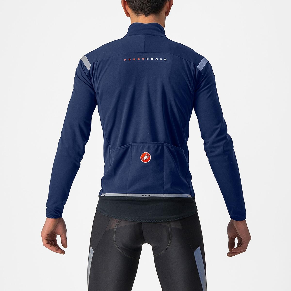 Castelli Perfetto Ros 2 Jacket Belgian Blue/Silver Gray