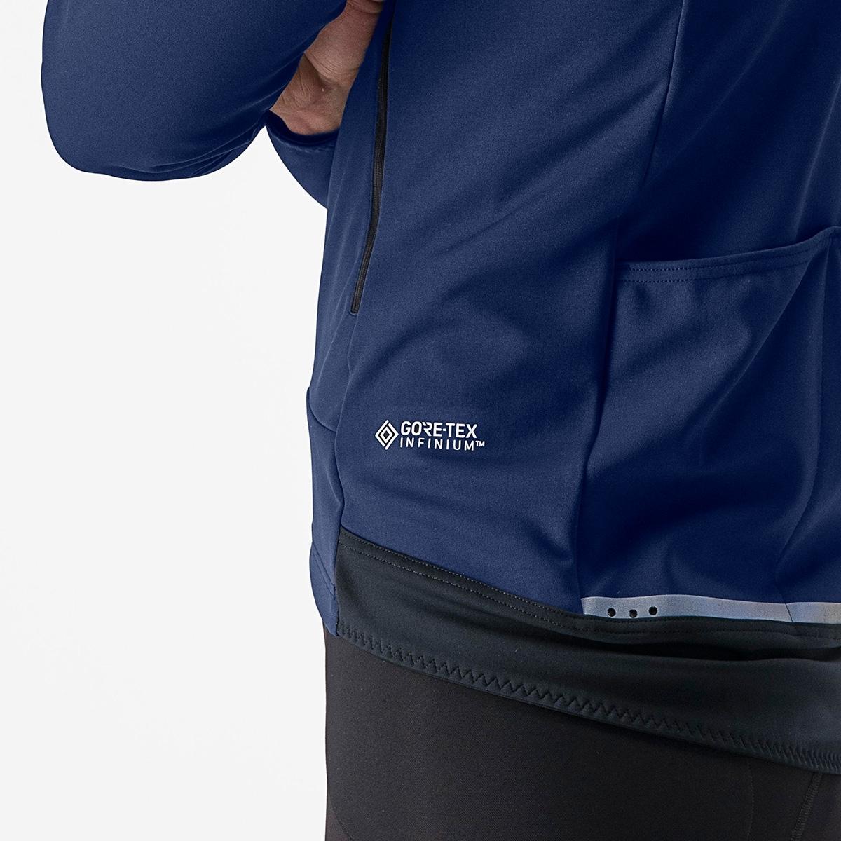 Castelli Perfetto Ros 2 Jacket Belgian Blue/Silver Gray