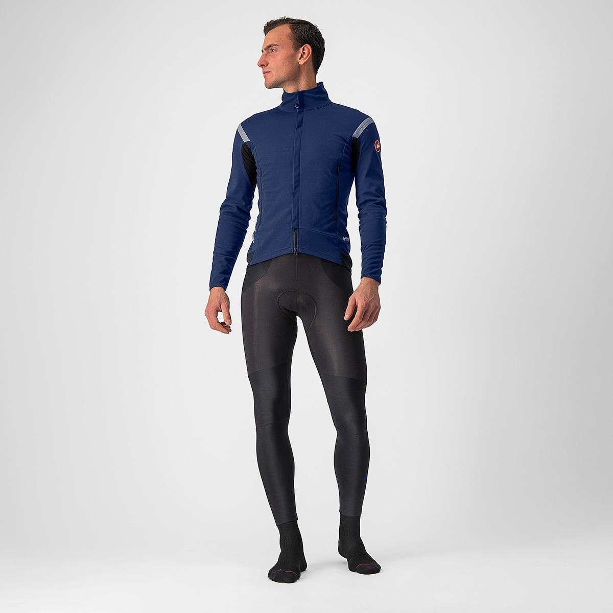 Castelli Perfetto Ros 2 Jacket Belgian Blue/Silver Gray
