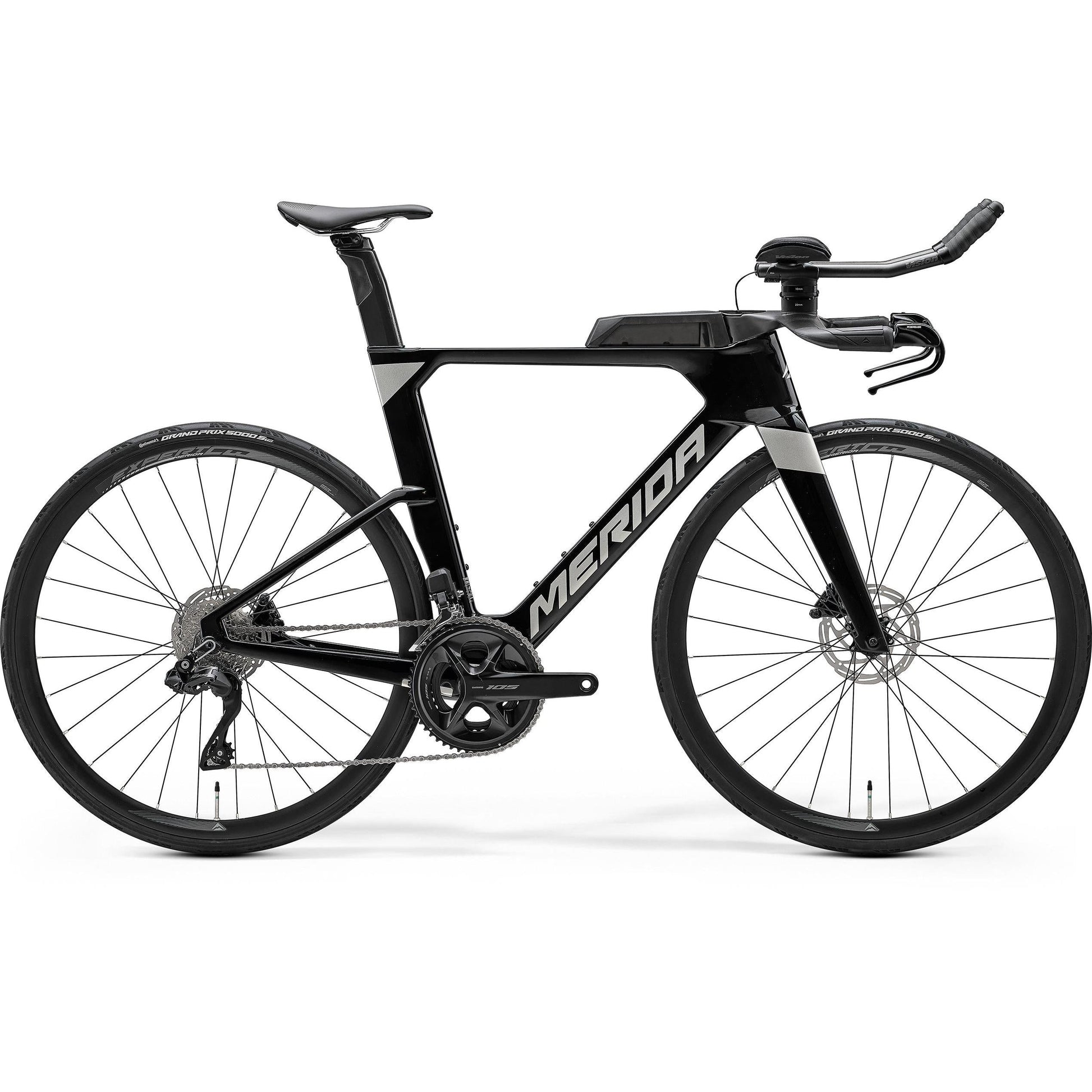 Merida Time Warp Tri 5000 Road Bike Black/Titan – 99 Bikes