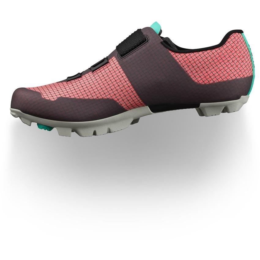 Fizik Vento Ferox Carbon MTB Shoes Red/Aquamarine – 99 Bikes