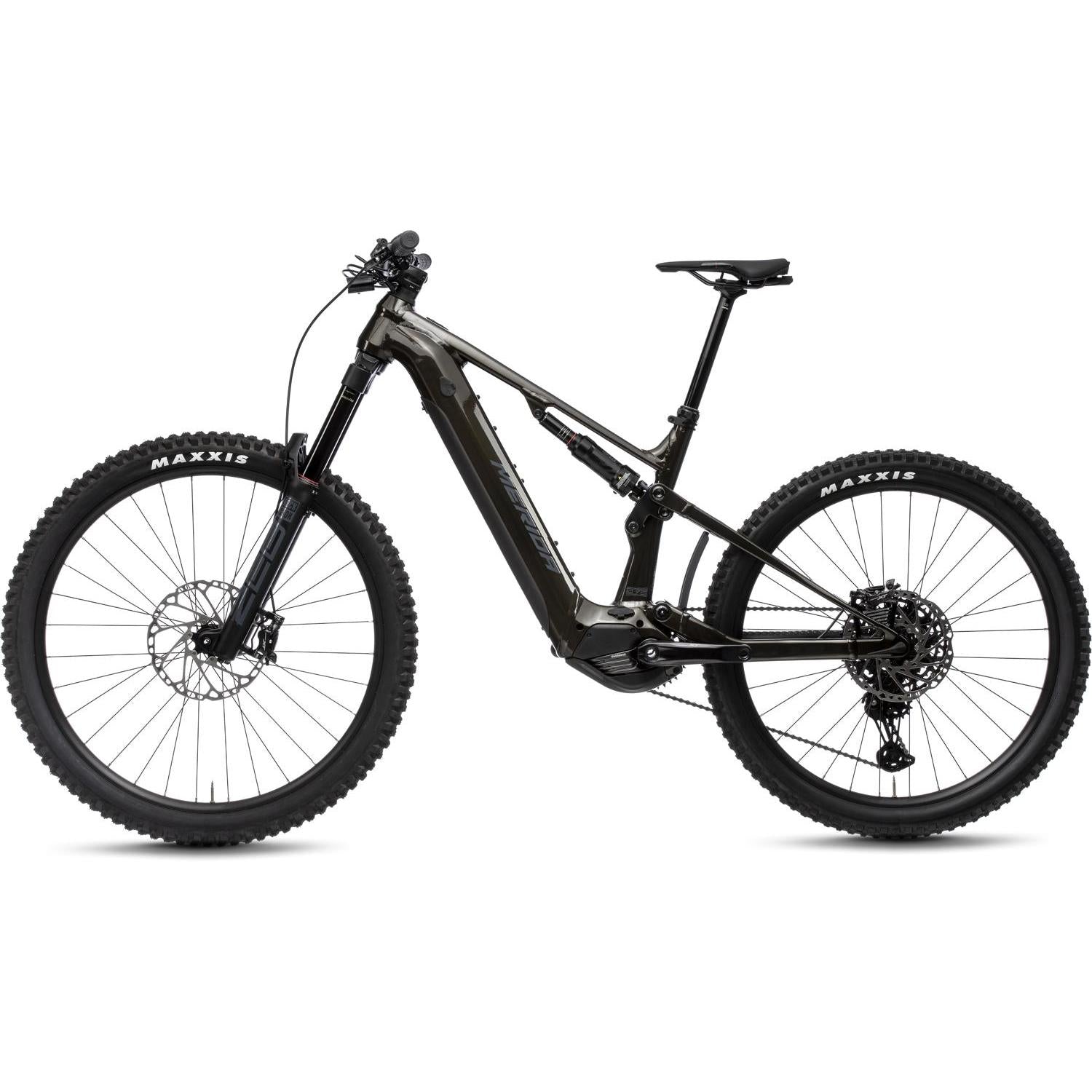 Merida eOne-Sixty 875 Electric Enduro Bike 750Wh Battery Guarded Gold/Grey