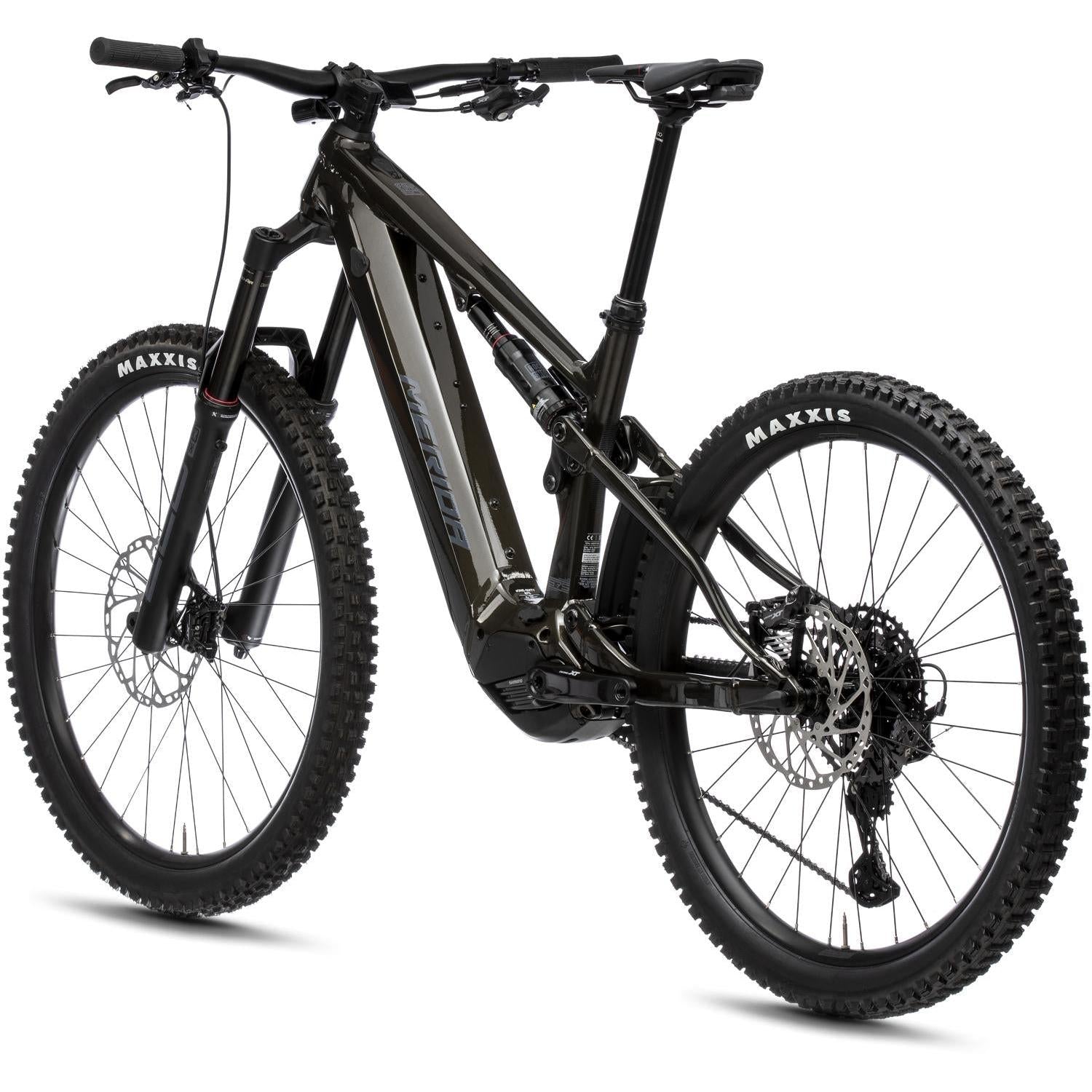Merida eOne-Sixty 875 Electric Enduro Bike 750Wh Battery Guarded Gold/Grey