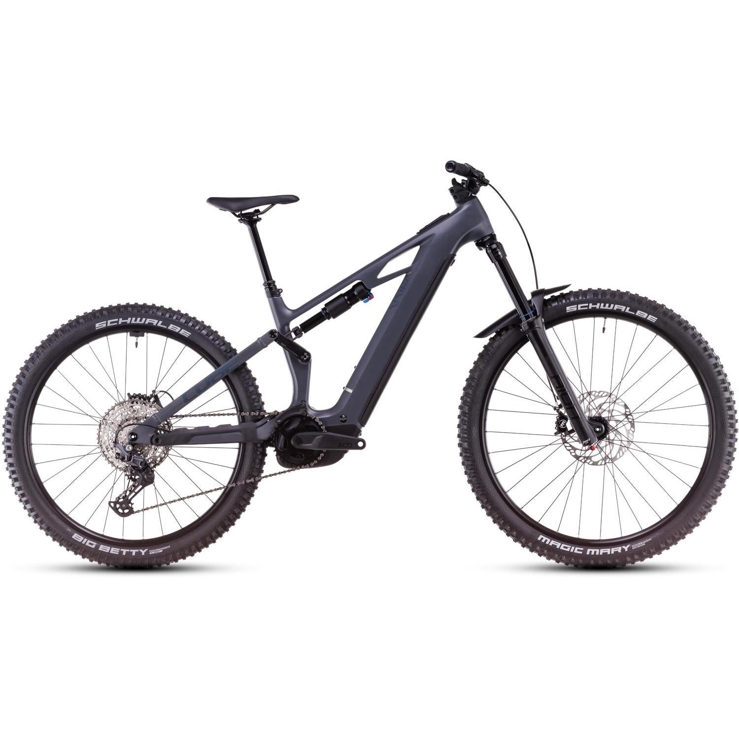Cube Stereo Hybrid ONE77 HPC Race 800 Electric Enduro Bike Black