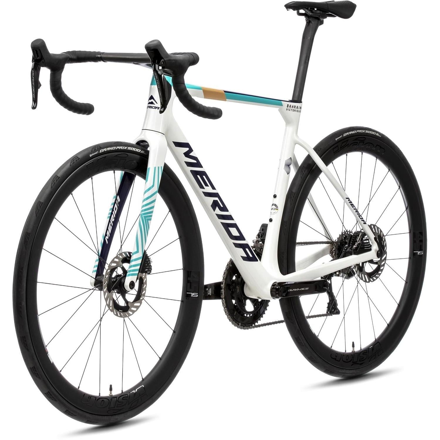 Merida Scultura Team Road Bike Teal/Pearl