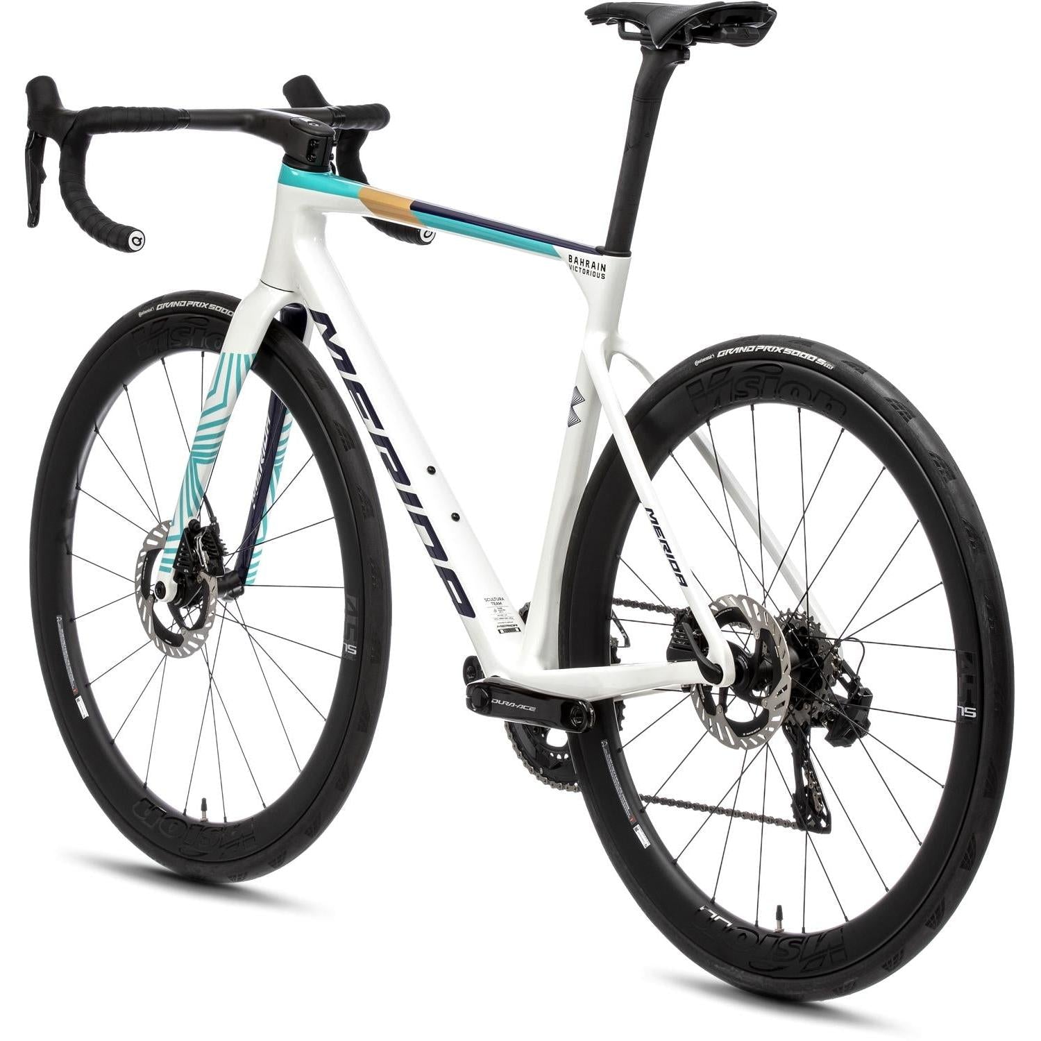 Merida Scultura Team Road Bike Teal/Pearl