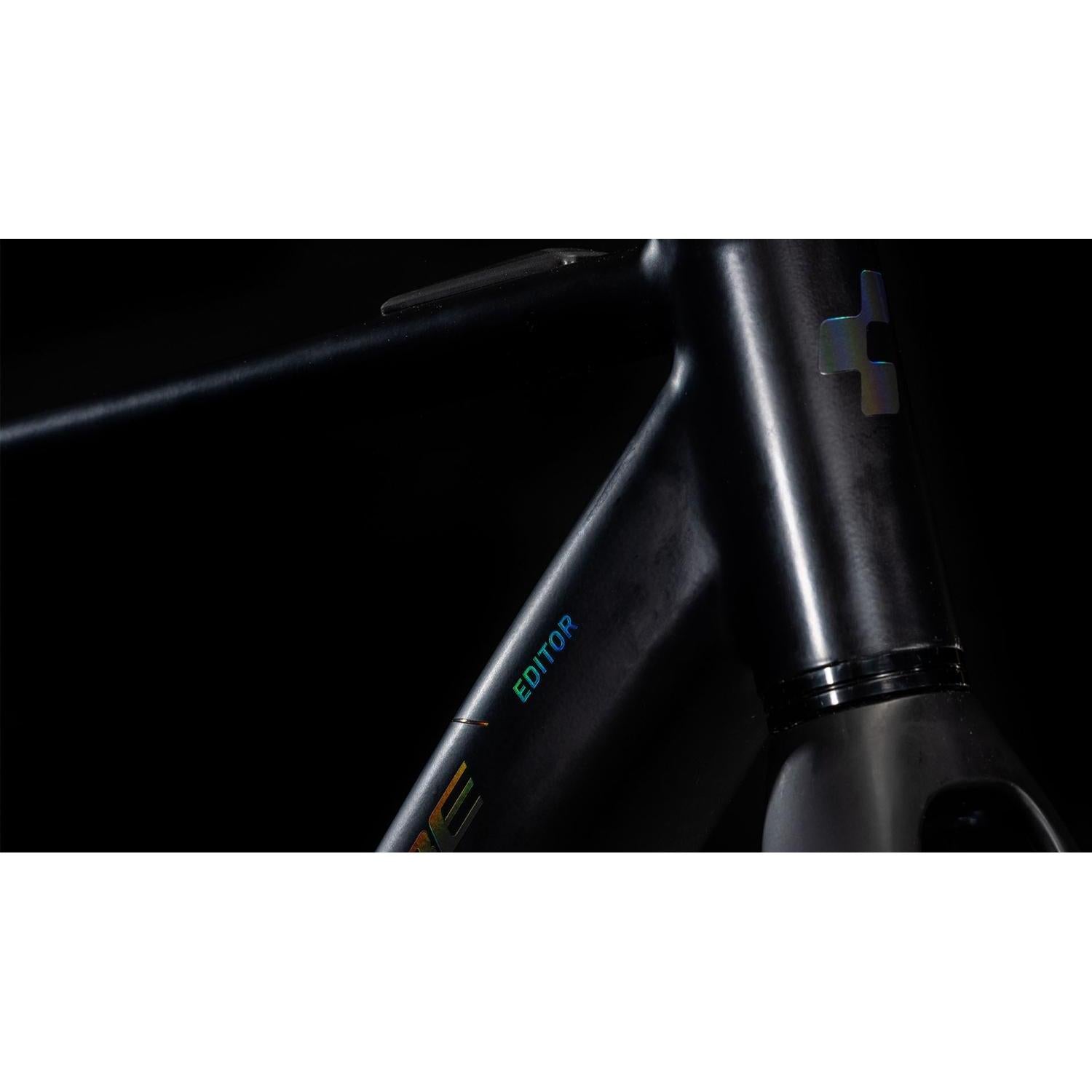 Cube Editor Hybrid Pro 400X Electric Hybrid Bike Black'n'Spectral