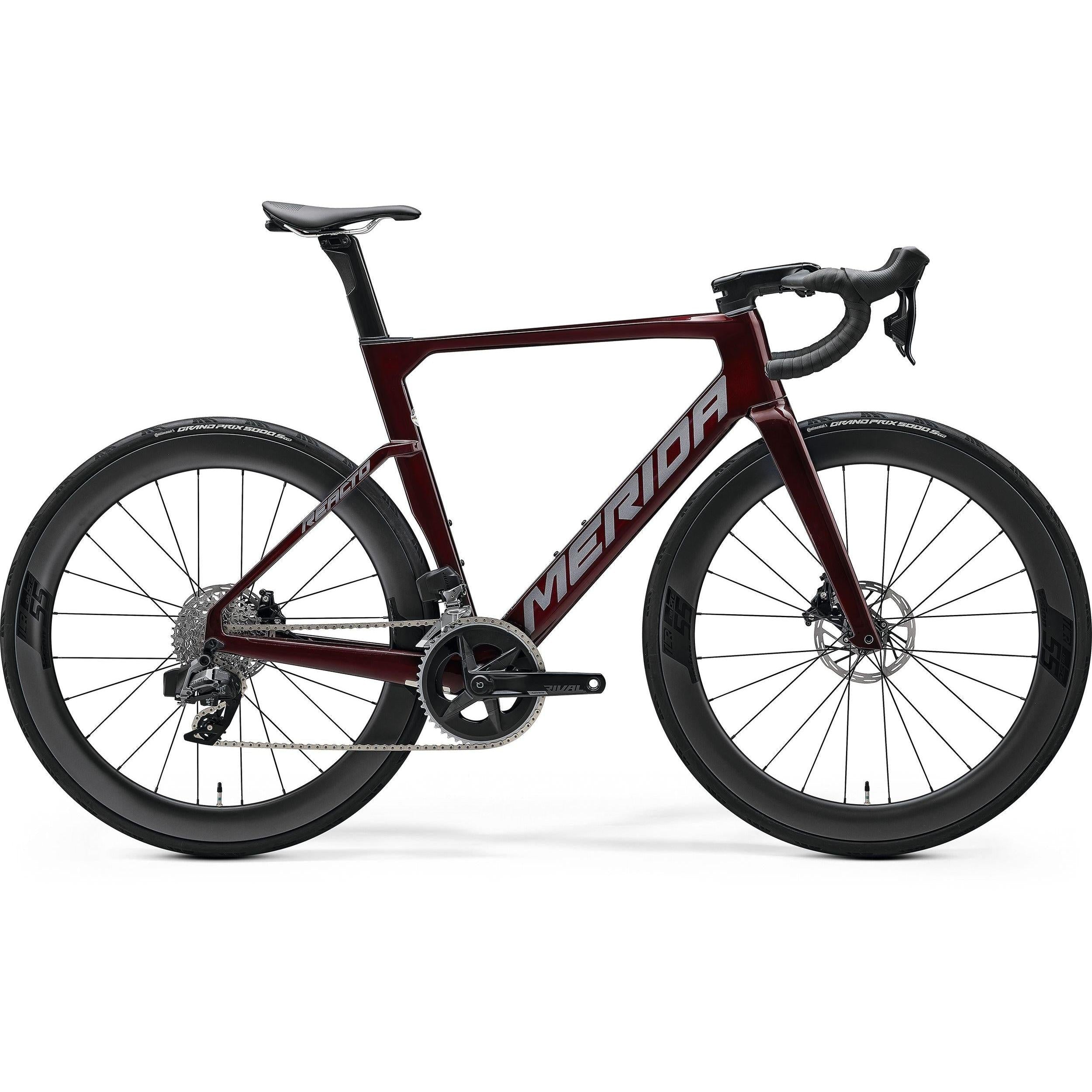 Merida Reacto 7000 Road Bike Passion Red/Grey