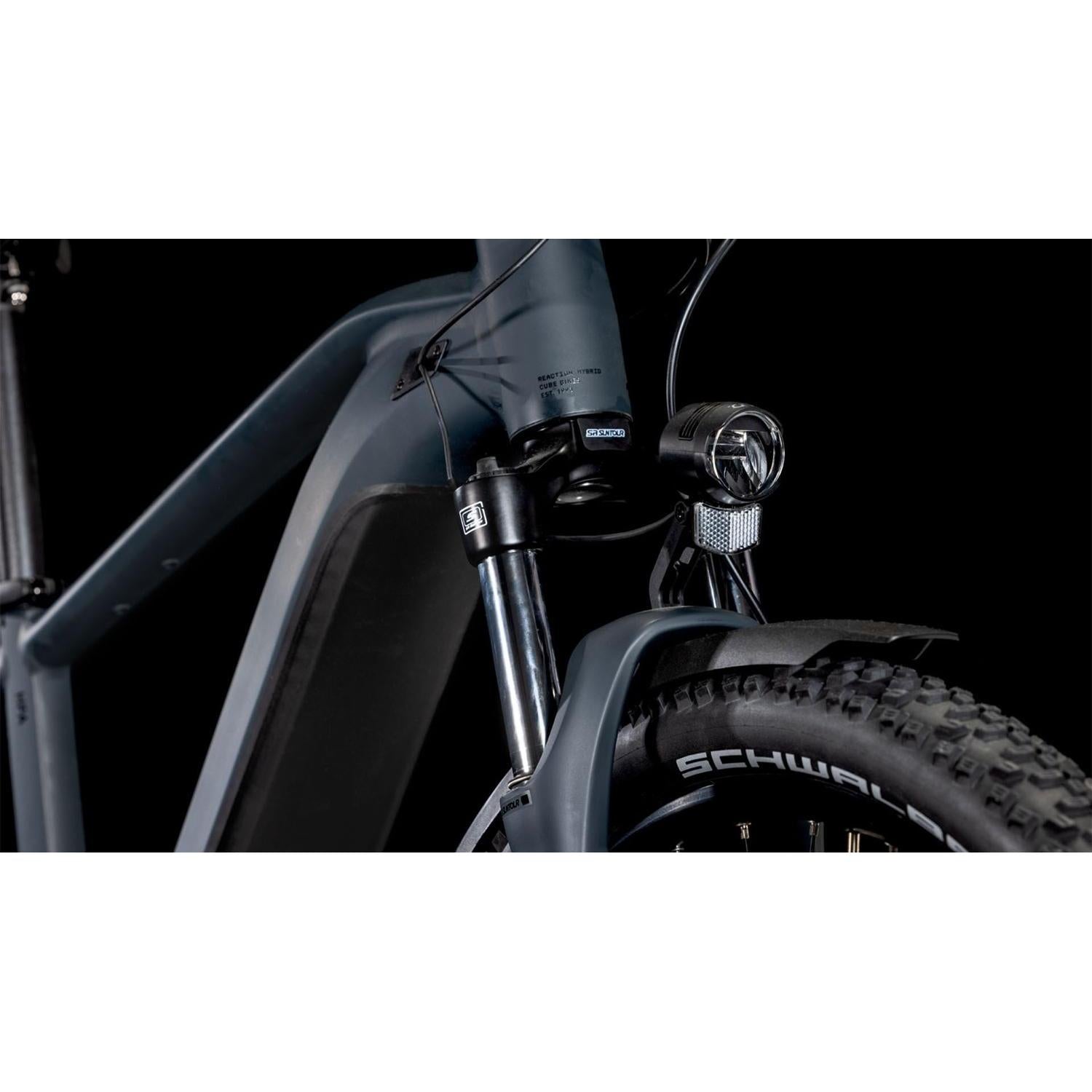 Cube Reaction Hybrid Performance 500 Allroad Electric Hardtail Mountain Bike Night'n'Black