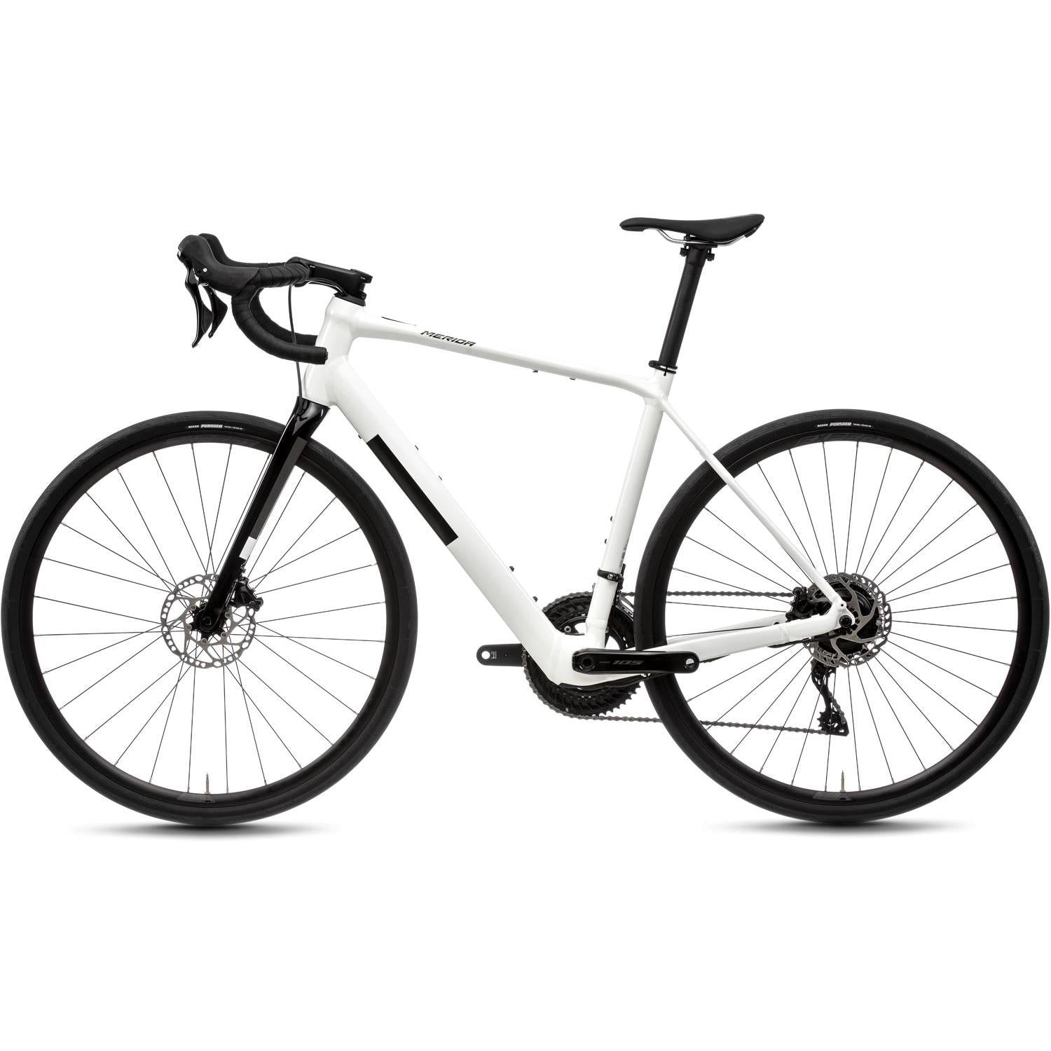 Merida eScultura 400 Electric Road Bike 250Wh Battery White/Black