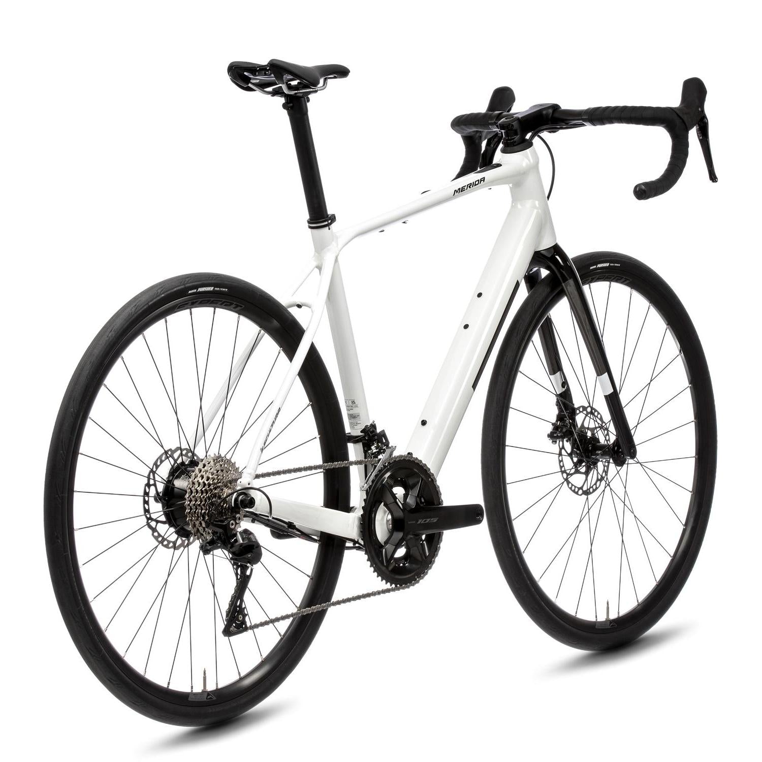 Merida eScultura 400 Electric Road Bike 250Wh Battery White/Black