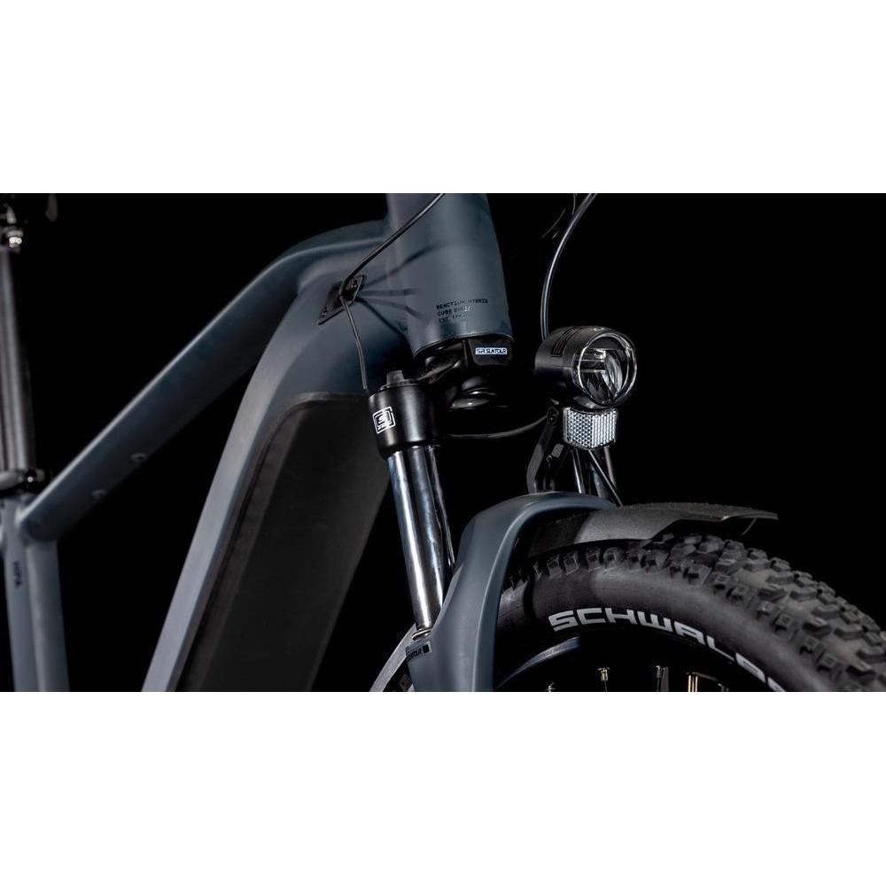 Cube Reaction Hybrid Performance 625 Allroad Electric Hardtail Mountain Bike Night'n'Black