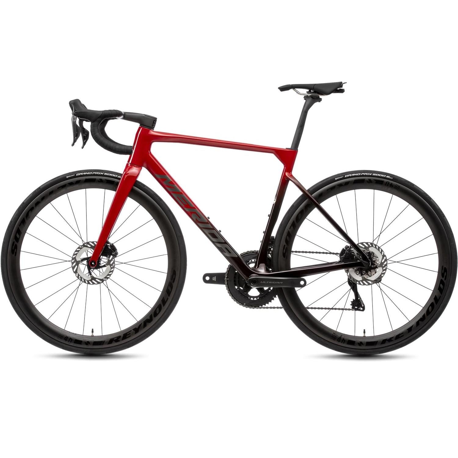 Merida Scultura 9000 Road Race Bike Passion Red/Dark Race Red/Grey