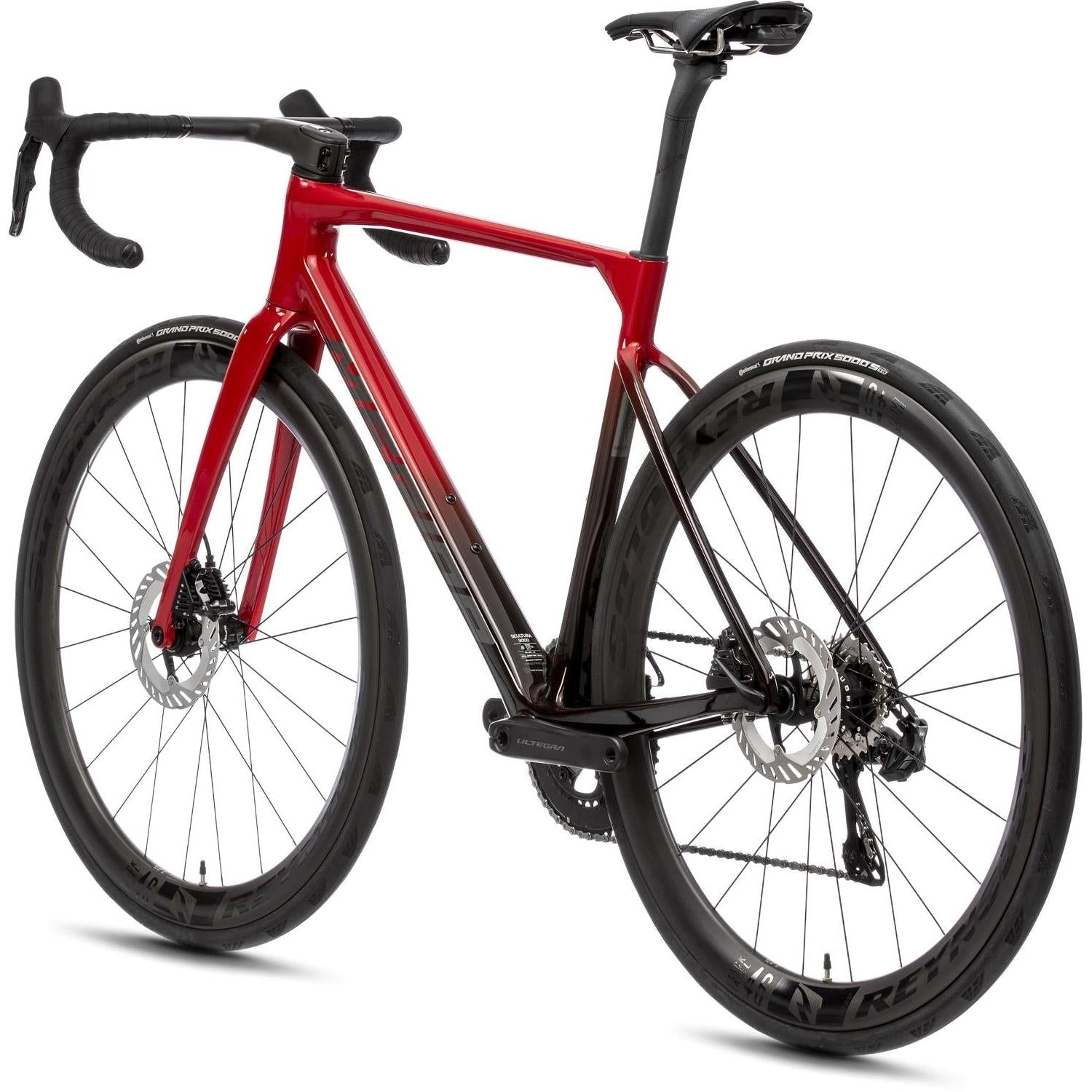 Merida Scultura 9000 Road Race Bike Passion Red/Dark Race Red/Grey