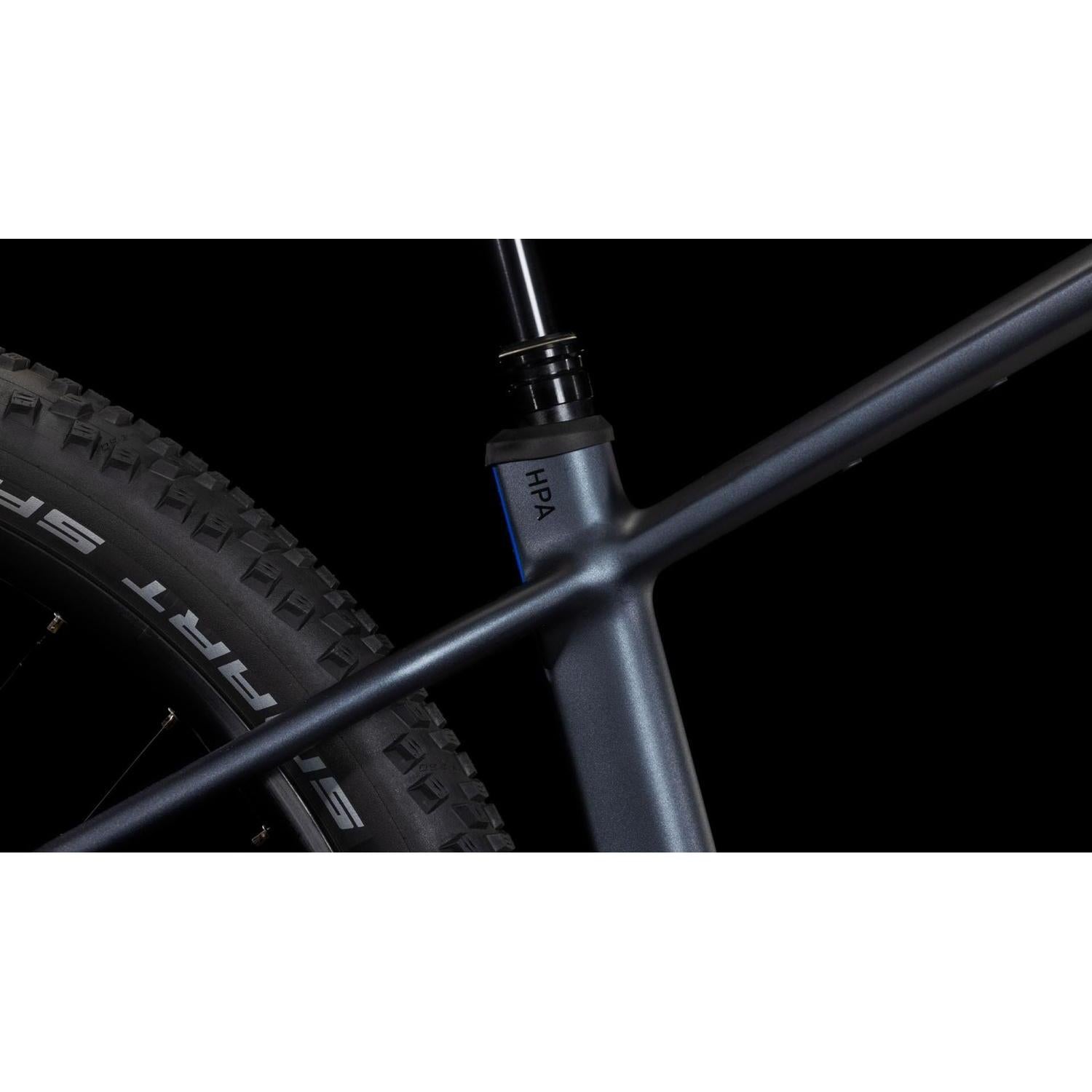 Cube Reaction Hybrid Pro 600 Electric Hardtail Mountain Bike Metallicgrey'n'Black