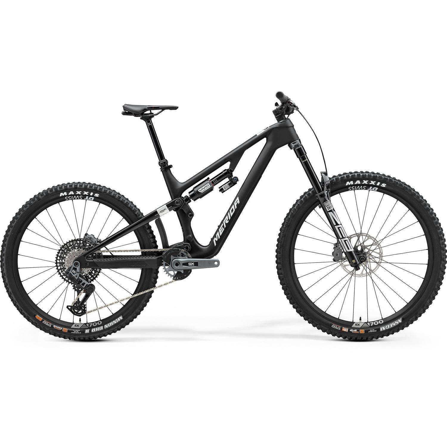 Merida One-Sixty 8000 Enduro Bike Silk Black/Silver
