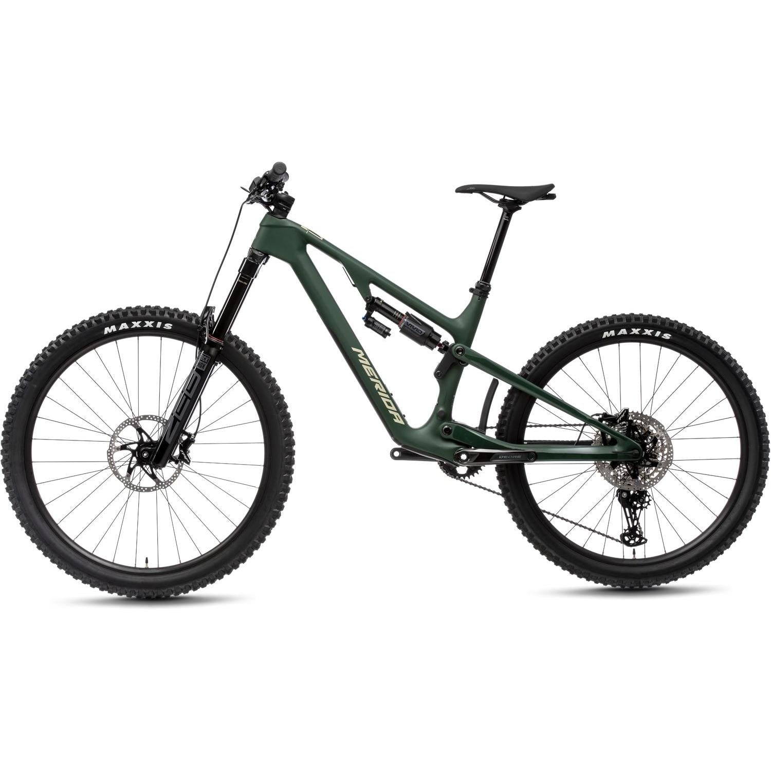 Merida One-Sixty 6000 Enduro Bike Deep Forest Green/Brown