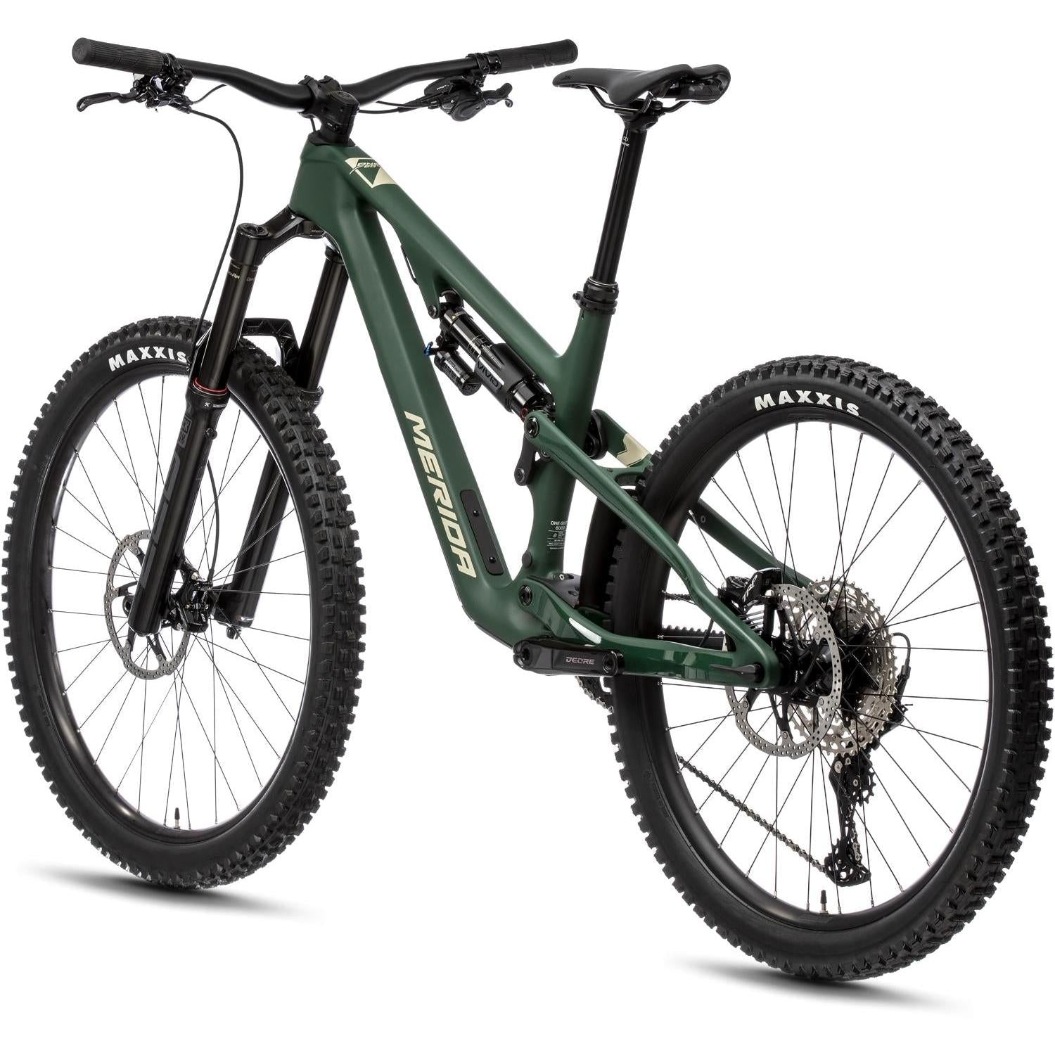 Merida One-Sixty 6000 Enduro Bike Deep Forest Green/Brown – 99 Bikes