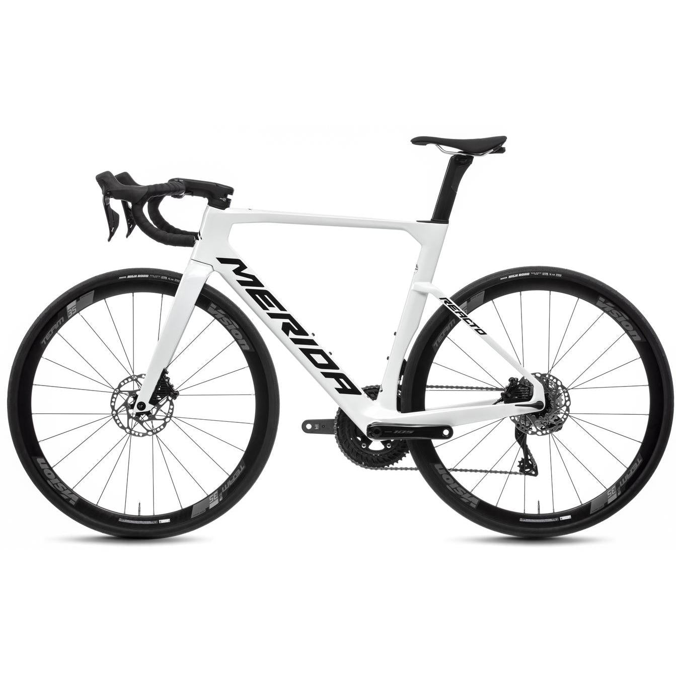 Merida Reacto 5000 Road Bike Pearl White/Black