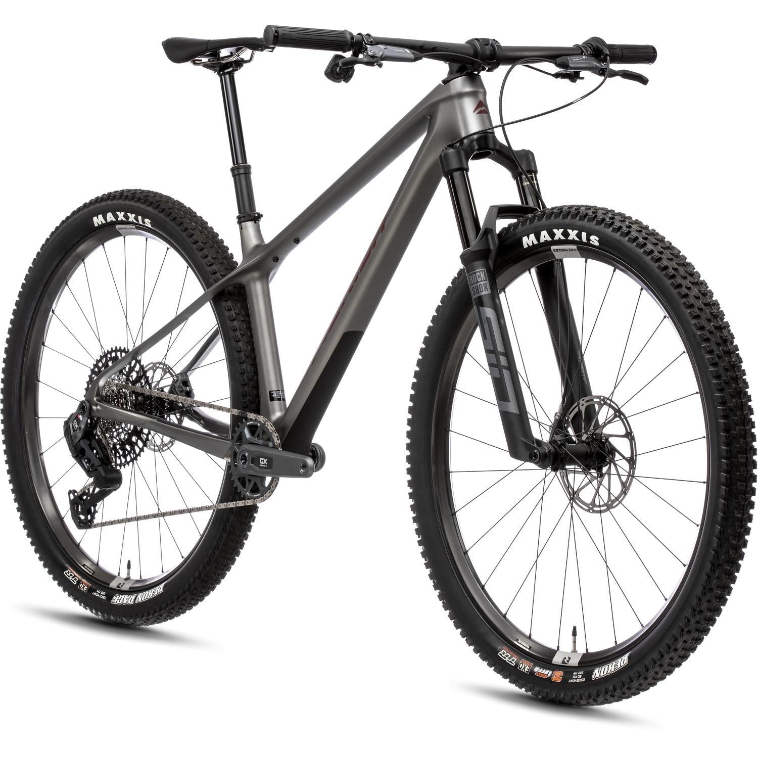 Merida Big.Nine TR 8000 Cross-Country Bike Silk Gunmetal Grey/Red