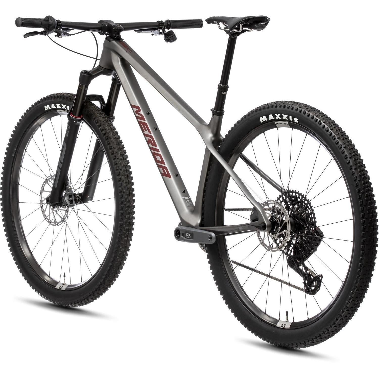 Merida Big.Nine TR 8000 Cross-Country Bike Silk Gunmetal Grey/Red