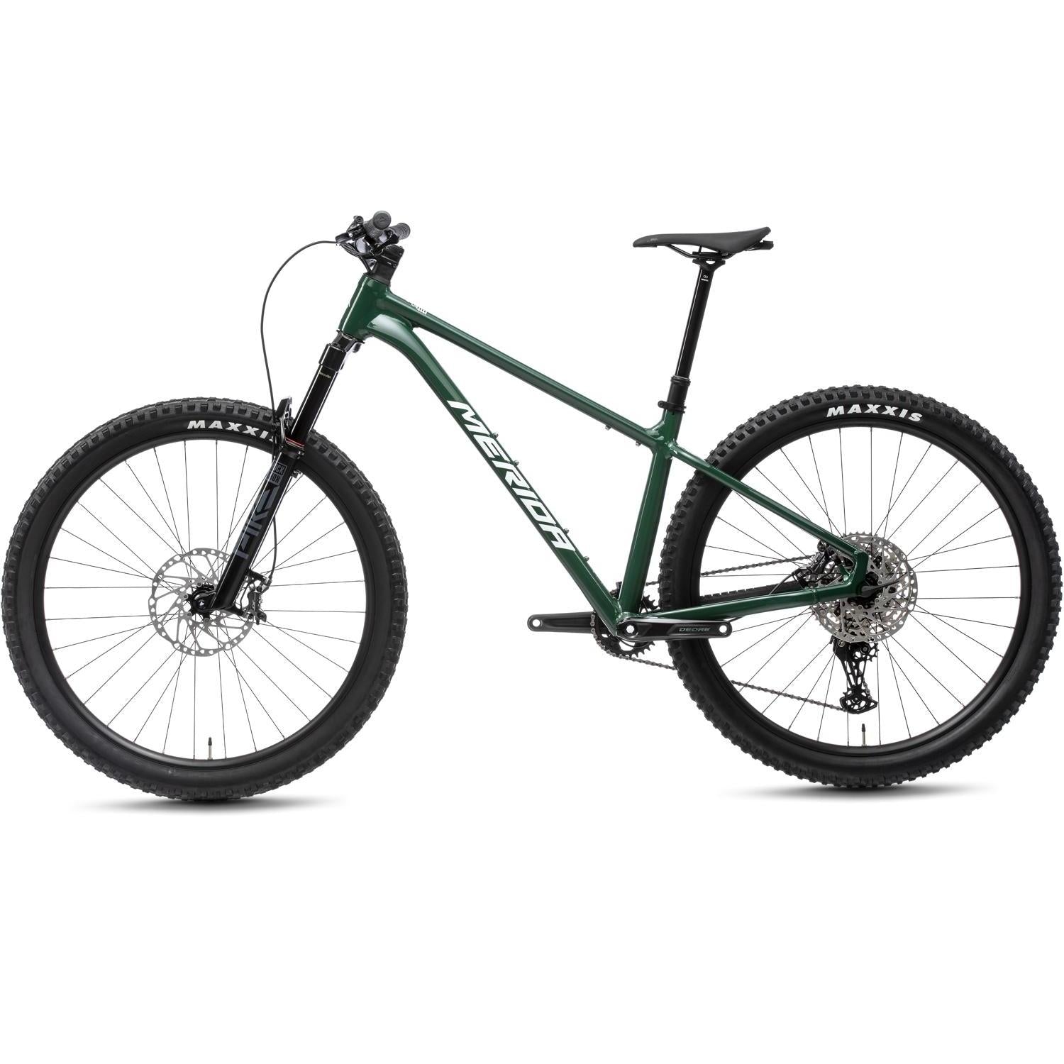 Merida Big.Trail 600 Hardtail Trail Bike Deep Forest Green/White