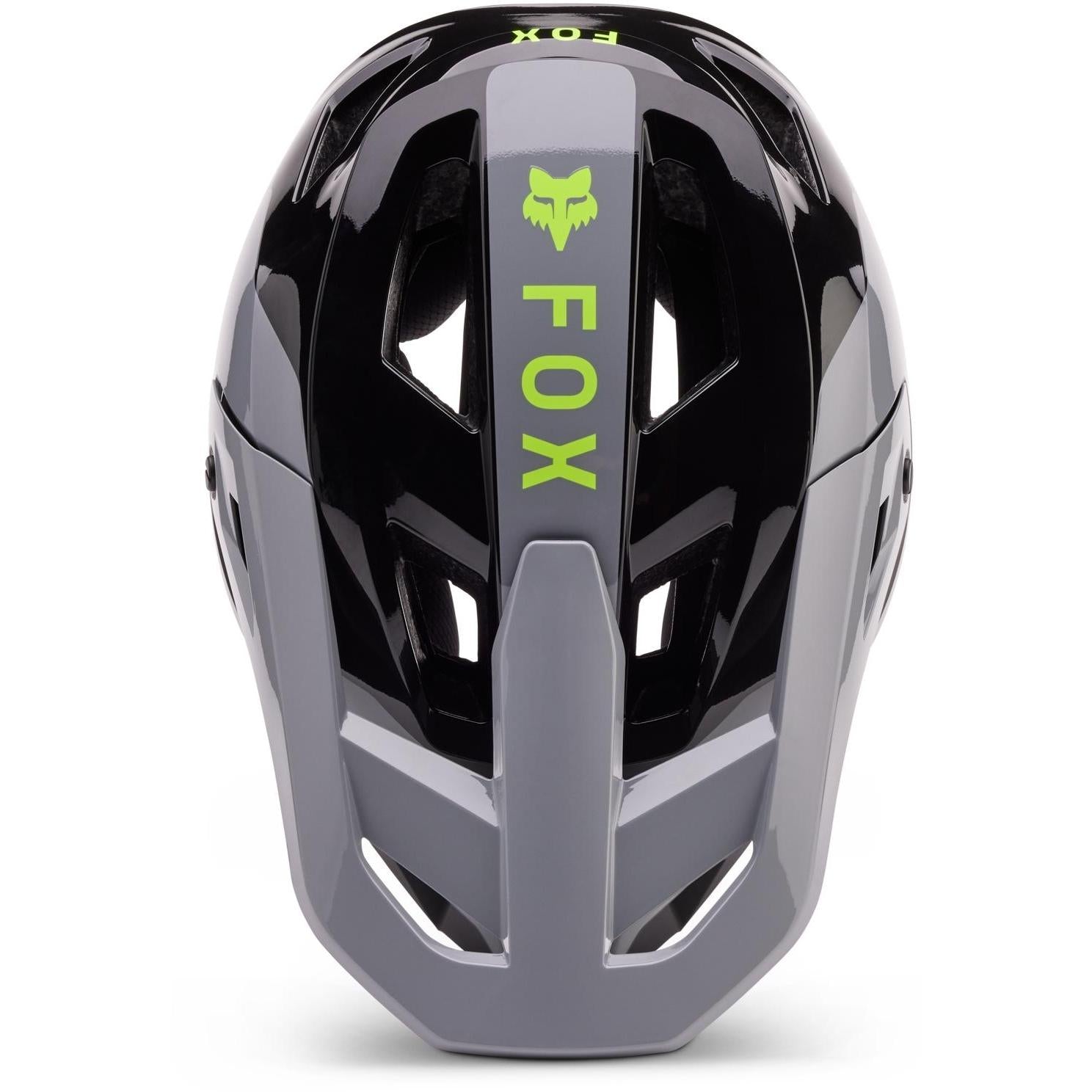 FOX Youth Rampage Barge Fullface Helmet Grey 2024