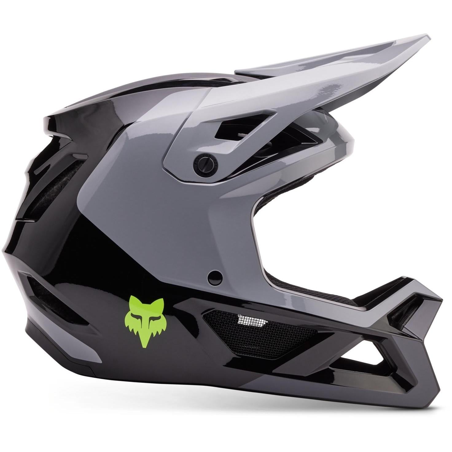 FOX Youth Rampage Barge Fullface Helmet Grey 2024