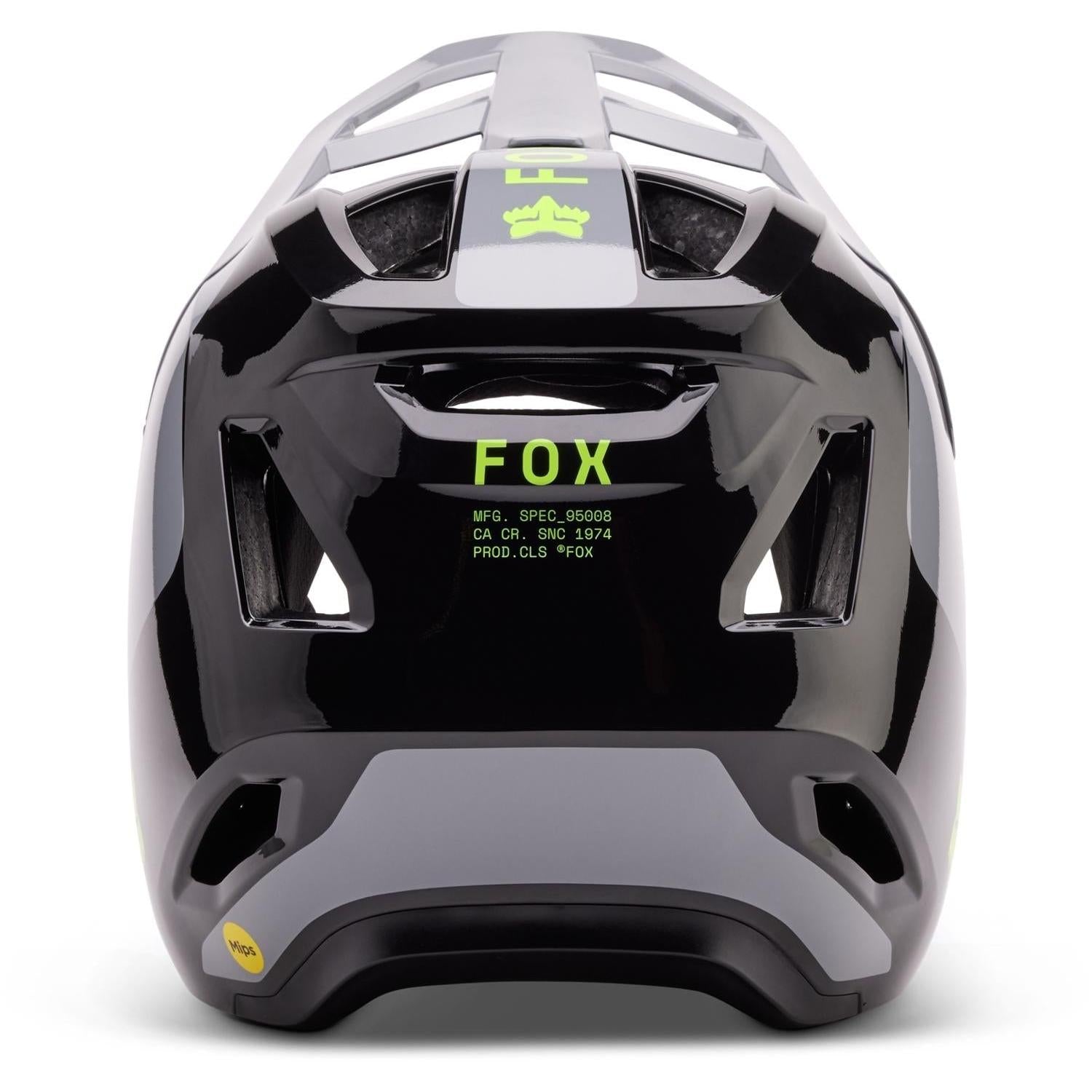 FOX Youth Rampage Barge Fullface Helmet Grey 2024