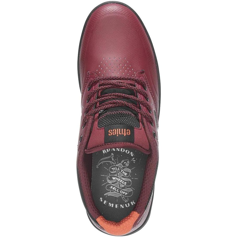 Etnies Semenuk Pro Flat MTB Shoes Burgundy