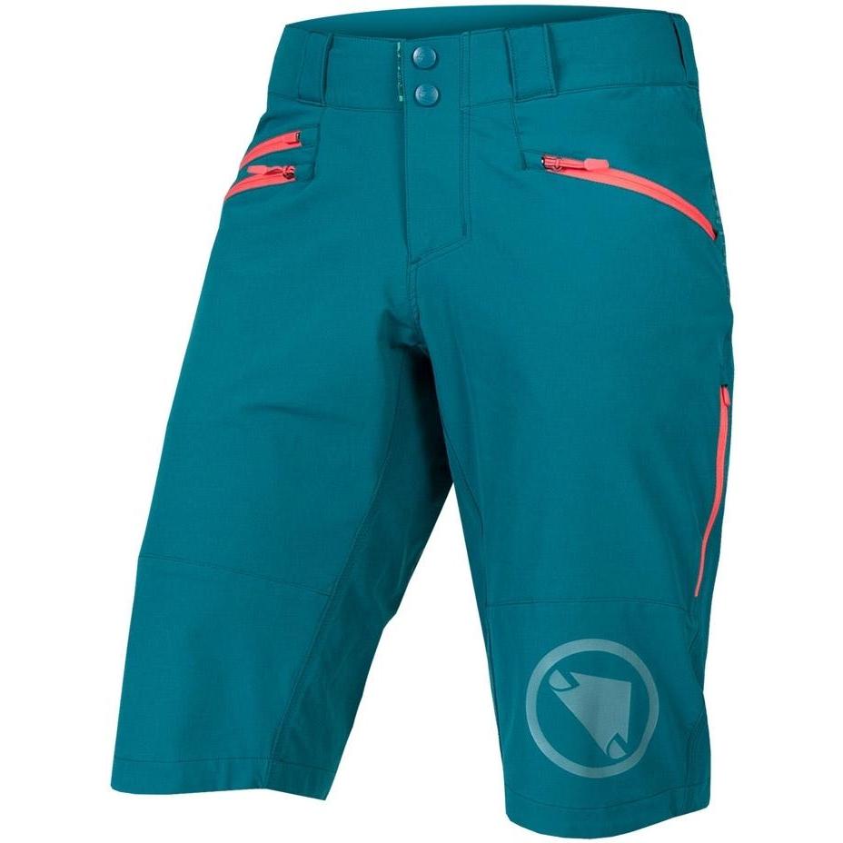 Endura Singletrack II Womens Shorts Spruce Green