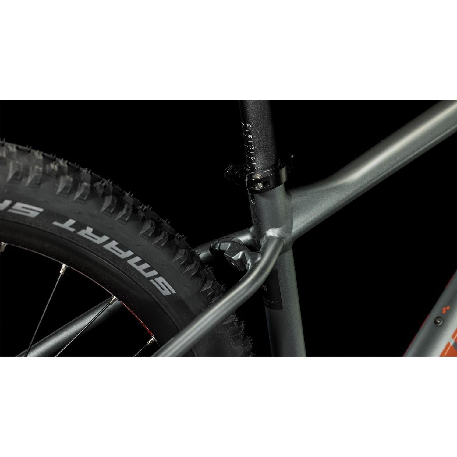 Cube Analog Hardtail Mountain Bike Flashgrey'n'Red
