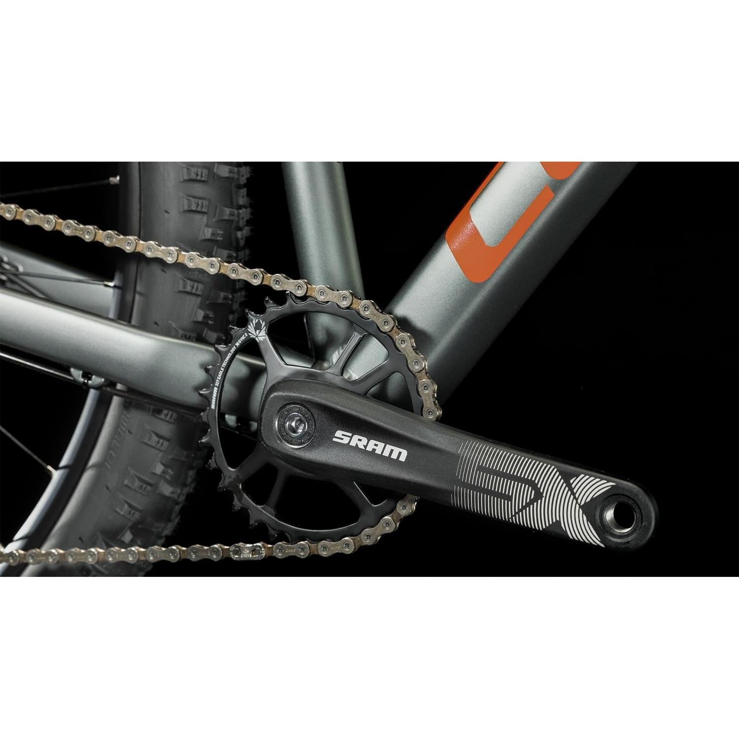 Cube Analog Hardtail Mountain Bike Flashgrey'n'Red