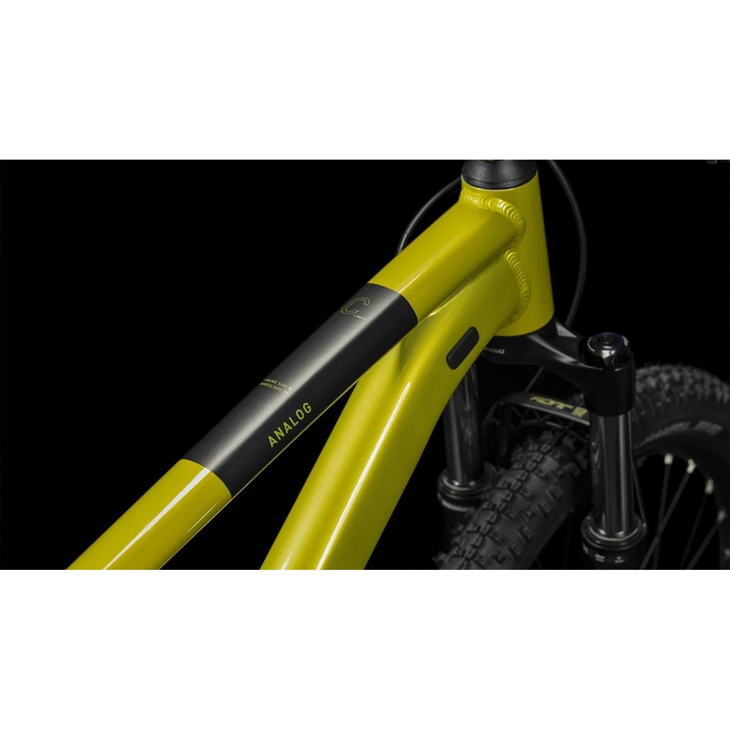 Cube Analog Hardtail Mountain Bike Flashlime'n'Black