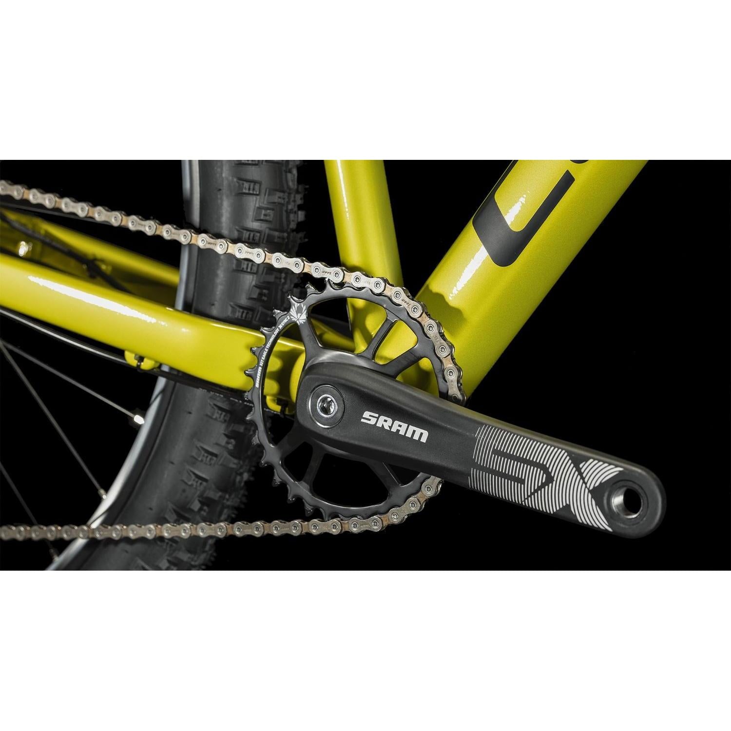 Cube Analog Hardtail Mountain Bike Flashlime'n'Black