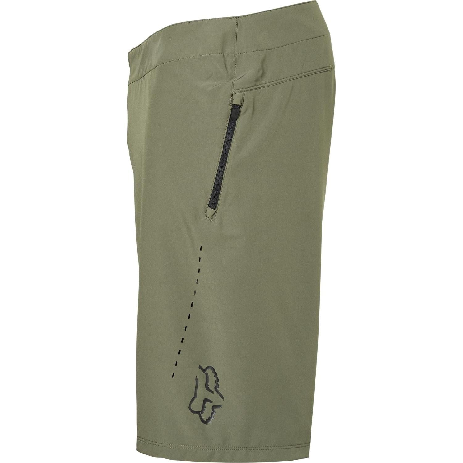 FOX Flexair Lite Shorts Olive Green 2022
