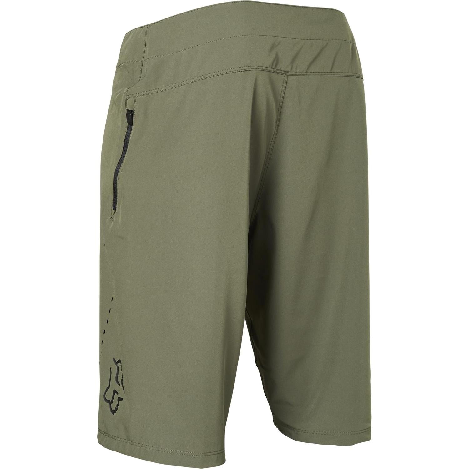 FOX Flexair Lite Shorts Olive Green 2022