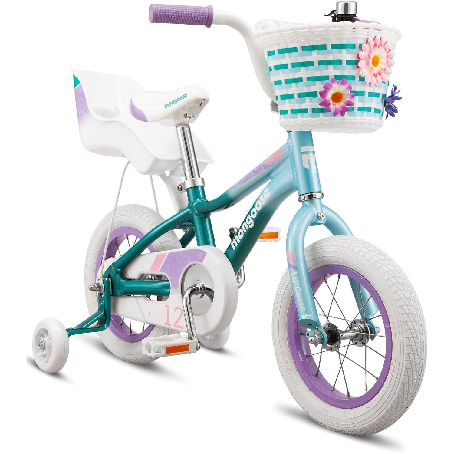 Mongoose LilGoose 12'' Kids Bike Teal