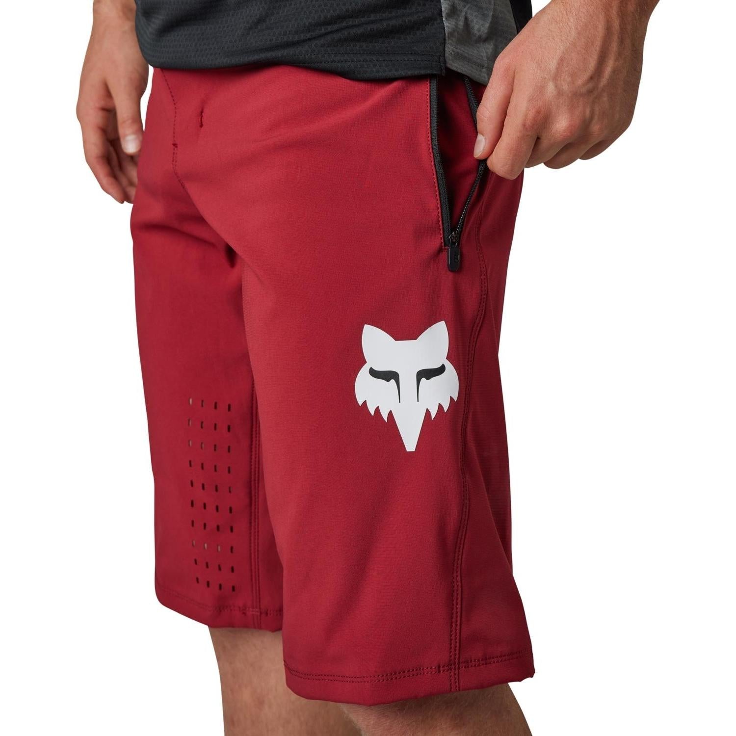 FOX Defend Shorts Aurora Bordeaux 2023
